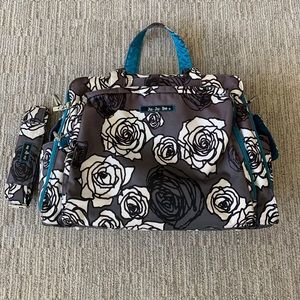 Jujube Be Prepared Diaper Bag | Charcoal Roses